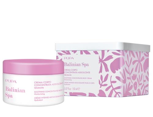 PUPA Milano Upokojujúci telový krém v krabičke Balinian Spa (Soothing Concentrated Body Cream) 150 ml