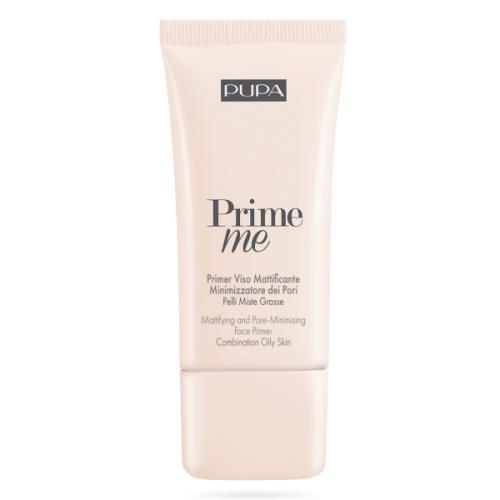 PUPA Milano Báza pod make-up na zmiešanú a mastnú pleť Prime Me (Mattifying and Pore-Minimising Face Primer) 30 ml