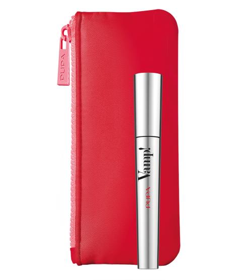 PUPA Milano Objemová riasenka s taštičkou Vamp! (Mascara) 9 ml