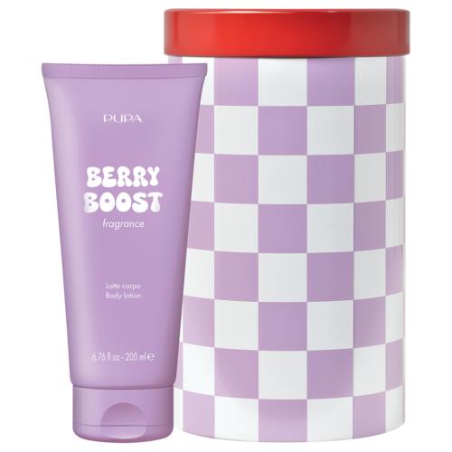 PUPA Milano Telové mlieko Berry Boost Happy Box (Body Lotion) 200 ml