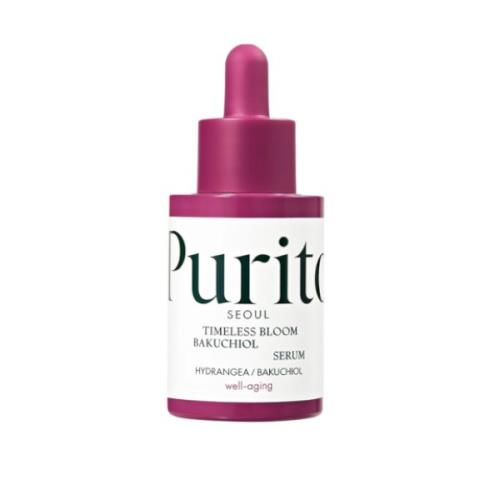 PURITO Pleťové sérum proti vráskam s bakuchiolom (Timeless Bloom Bakuchiol Revitalizing Serum) 30 ml