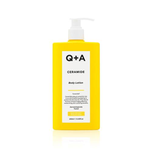 Q+A Hydratačné telové mlieko s ceramidmi Ceramide (Body Lotion) 250 ml