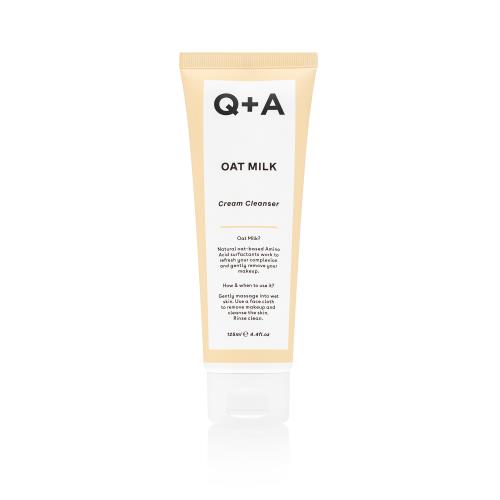 Q+A Krémový čistiaci prípravok s ovseným mliekom (Cream Cleanser) 125 ml