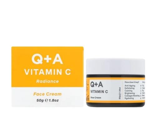 Q+A Rozjasňujúci pleťový krém s vitamínom C Radiance (Face Cream) 50 g