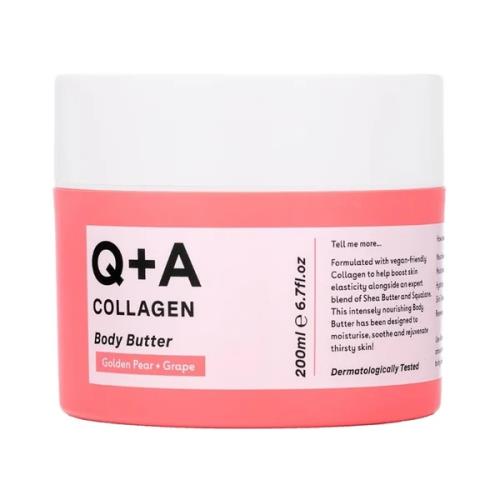 Q+A Telové maslo s kolagénom (Body Butter) 200 ml