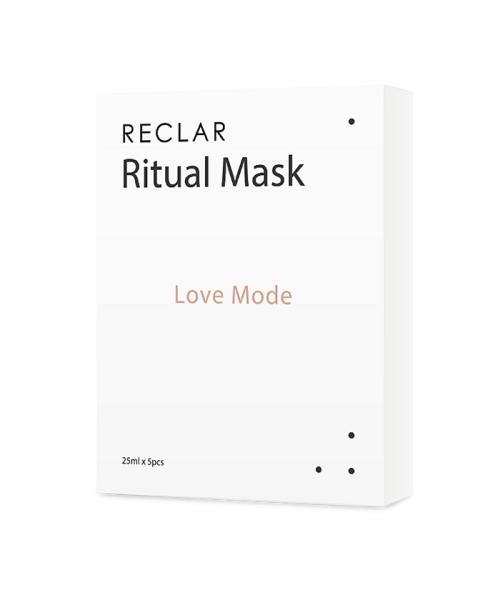 RECLAR Pleťová maska Love Mode (Ritual Mask) 5 ks