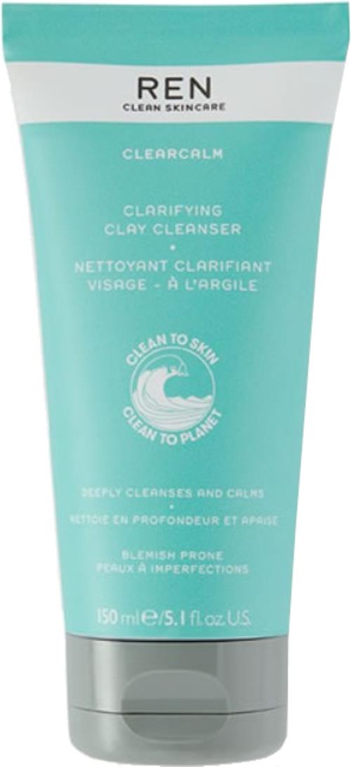 REN Cosmetics Čistiaci pleťový gél Clearcalm (Clarifying Clay Cleanser) 150 ml