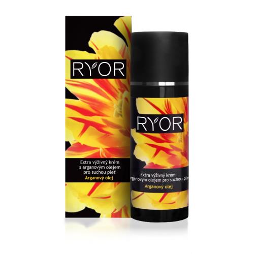 RYOR Extra výživný krém s arganovým olejom pre suchú pleť 50 ml