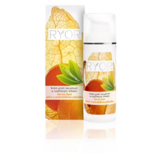 RYOR Krém proti začervenaniu a rozšíreným žilkám s probiotikami 50 ml