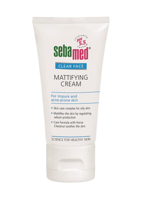Sebamed Zmatňujúci krém Clear Face (Mattifying Cream) 50 ml