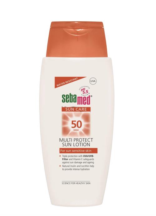 Sebamed Opaľovacie mlieko SPF 50 Sun Care (Multi Protect Sun Lotion) 150 ml