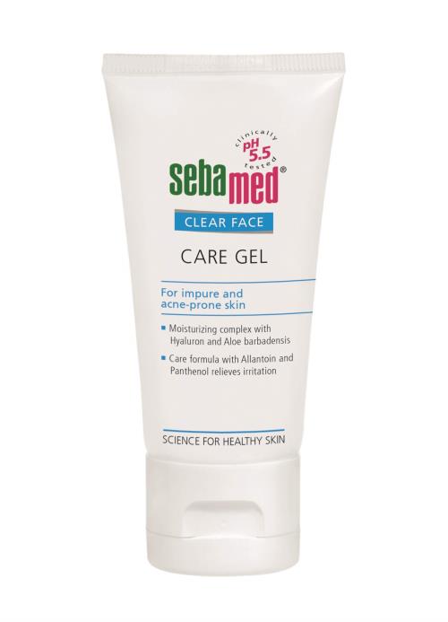 Sebamed Ošetrujúci pleťový gél Clear Face (Care Gel) 50 ml