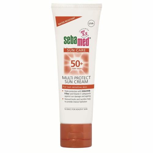 Sebamed Krém na opaľovanie OF 50+ (Multi Protect Sun Cream) 75 ml