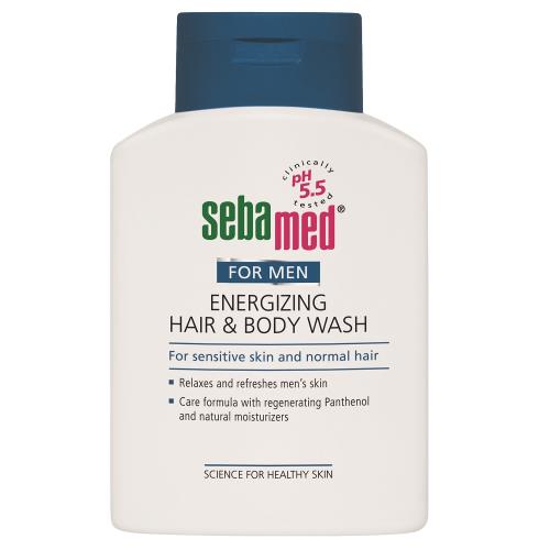 Sebamed Sprchový gél a šampón 2v1 For Men (Energizing Hair & Body Wash) 200 ml