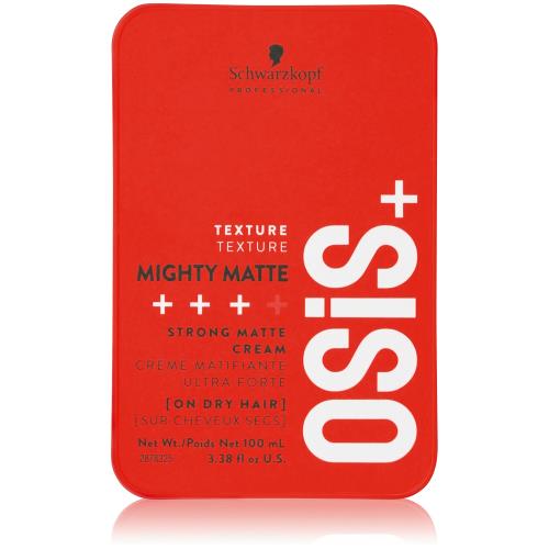 Schwarzkopf Professional Silný zmatňujúci krém na vlasy OSiS Mighty Matte (Strong Matte Cream) 100 ml