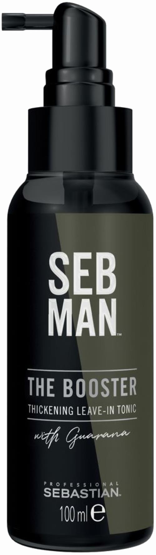 Sebastian Professional Bezoplachové tonikum pre hustotu vlasov SEB MAN The Booster (Thickening Leave-In Tonic) 100 ml