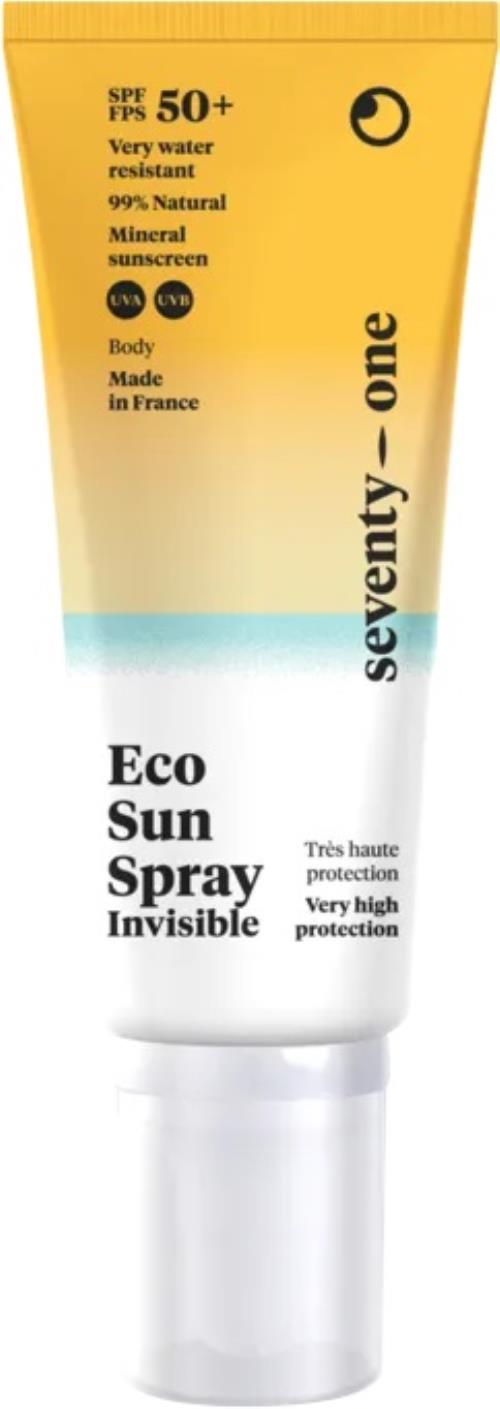SeventyOne Neviditeľný opaľovací sprej SPF 50+ (Invisible Sun Spray) 100 ml
