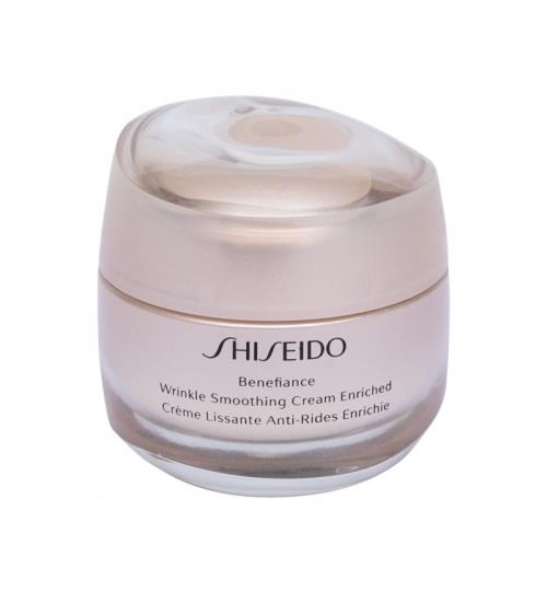 Shiseido Pleťový krém proti vráskam pre suchú pleť Benefiance (Wrinkle Smoothing Cream Enriched) 50 ml -TESTER