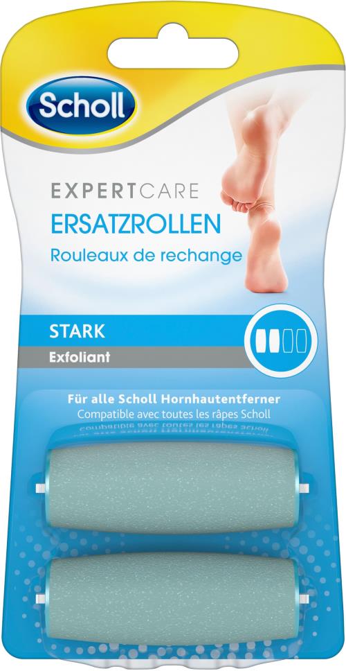 Scholl Náhradné hlavice do elektrického pilníka Velvet Smooth Stredne drsná s morskými minerálmi 2 ks