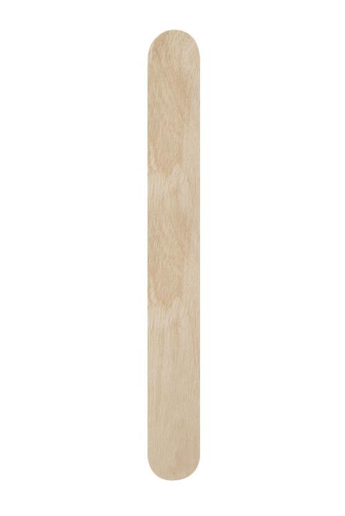 STALEKS Jednorazové drevené držadlo na pilníky papmAm Expert 20 (Straight Disposable Wooden Nail File Base) 50 ks