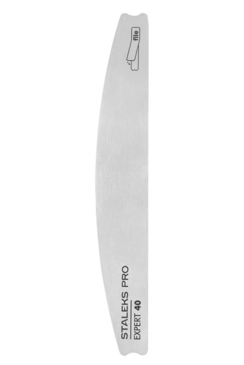 STALEKS Kovové držadlo na jednorazové pilníky na nechty Expert 40 (Crescent Metal Nail File Base)