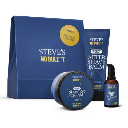 Steve's Darčeková sada Shaving Trio Box