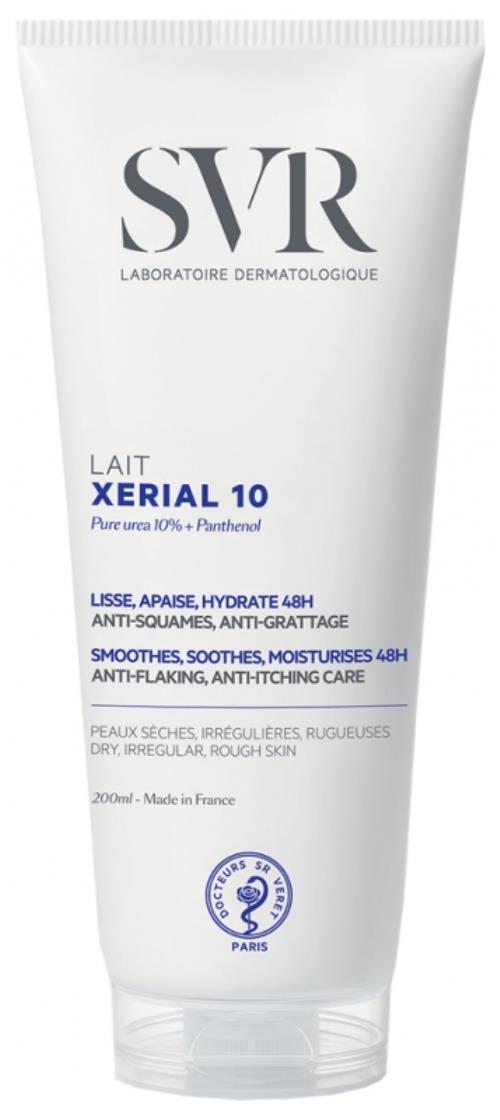 SVR Hydratačné telové mlieko Xerial 10 (Body Lotion) 200 ml