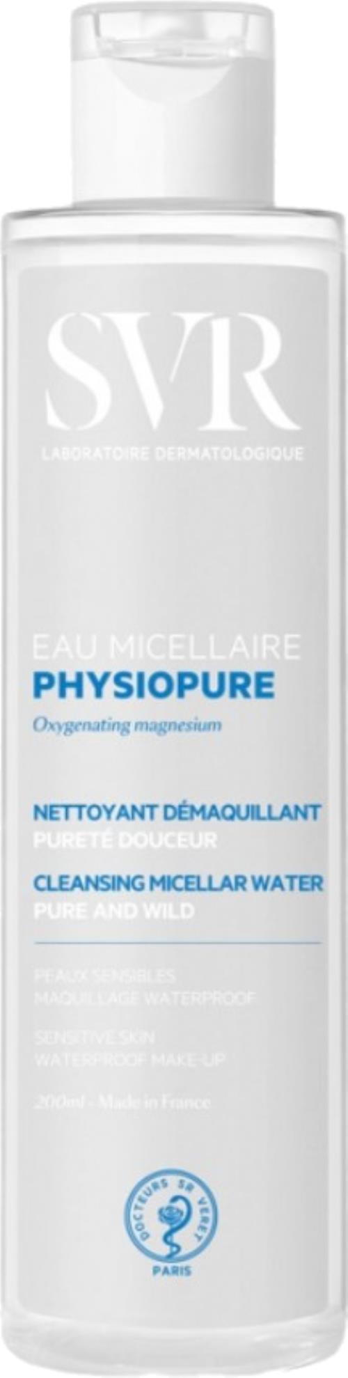SVR Micelárna voda pre citlivú pleť Physiopure (Cleansing Micellar Water) 200 ml
