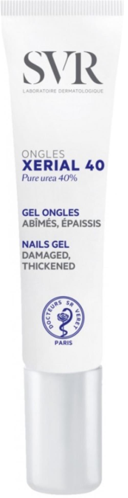 SVR Zjemňujúci gél na nechty Xérial 40 (Nails Gel) 10 ml