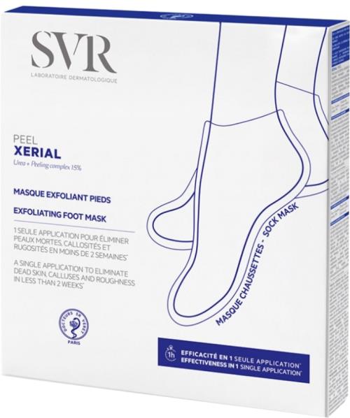 SVR Exfoliačná maska na nohy v ponožkách Xérial (Peel Exfoliating Foot Mask) 1 ks