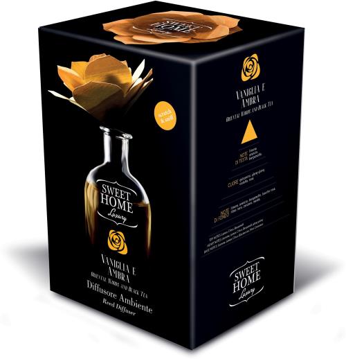 Sweet Home Collection Parfumovaný difuzér Vanilla & Amber 250 ml