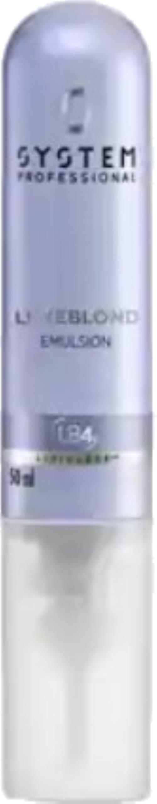 System Professional Rekonštrukčná starostlivosť pre blond vlasy (LuxeBlond Emulsion) 50 ml
