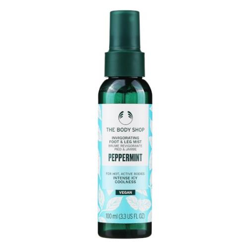 The Body Shop Povzbudzujúci sprej na nohy Peppermint (Invigorating Foot & Leg Mist) 100 ml