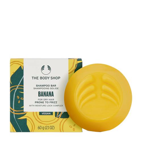 The Body Shop Tuhý šampón pre krepaté vlasy Banana (Shampoo Bar) 60 g