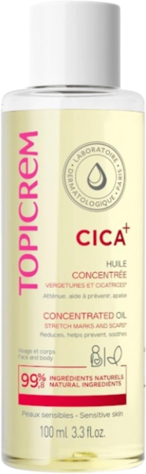 Topicrem Koncentrovaný olej na strie a jazvy CICA+ (Concentrated Oil for Stretch Marks and Scars) 100 ml