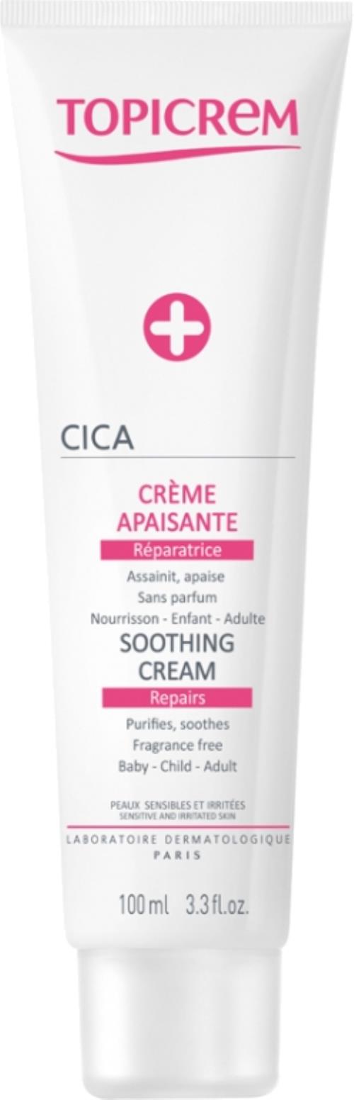 Topicrem Upokojujúci a regeneračný krém CICA (Soothing Cream) 100 ml