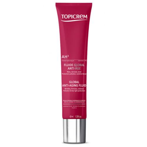 Topicrem Pleťový fluid proti vráskam AH3 (Global Anti-Aging Fluid) 40 ml