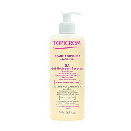 Topicrem Ultra výživný umývací gél AD (Ultra-Rich Cleansing Gel) 500 ml