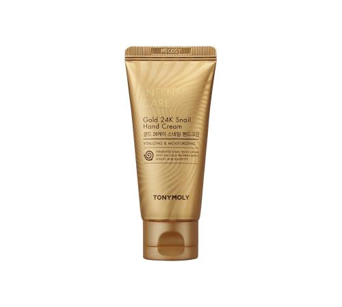 Tony Moly Krém na ruky Intense Care Gold 24K Snail (Hand Cream) 60 ml