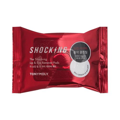 Tony Moly Odličovacie tampóny The Shocking (Lip & Eye Remover Pads) 55 g