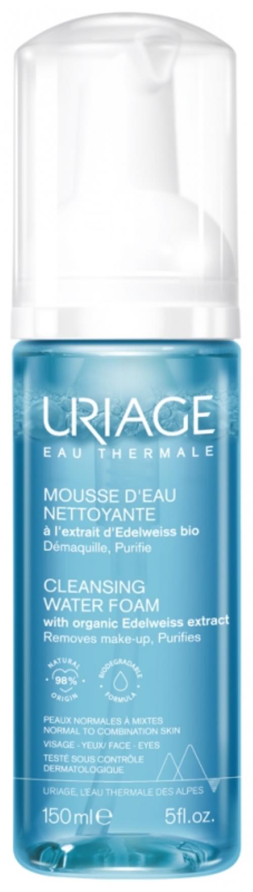 Uriage Čistiaca pleťová pena (Cleansing Water Foam) 150 ml