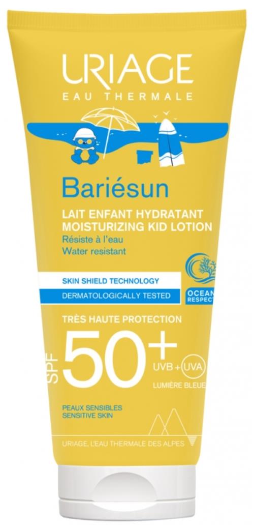Uriage Detské hydratačné mlieko na opaľovanie SPF 50+ Bariesun (Moisturizing Kid Lotion) 100 ml