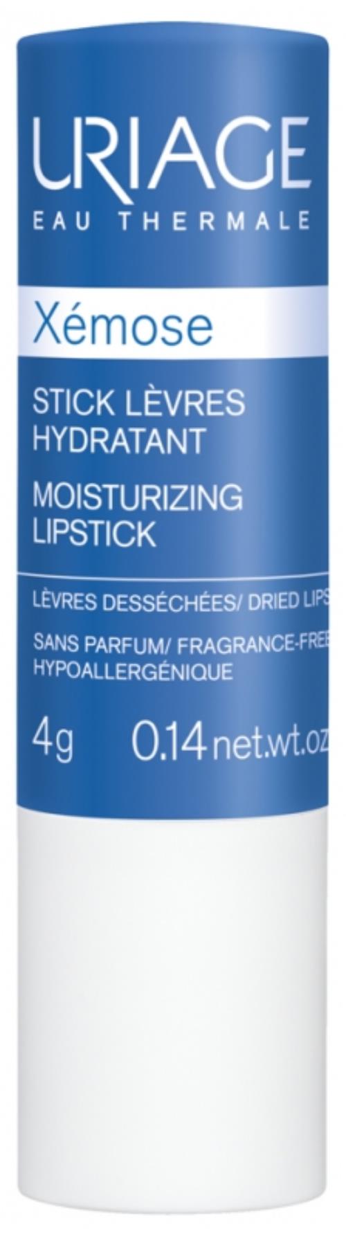 Uriage Hydratačný balzam na pery Xémose (Moisturizing Lipstick) 4 g