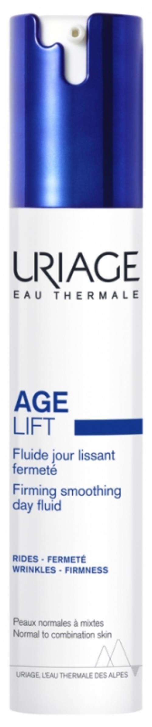 Uriage Spevňujúci a vyhladzujúci denný fluid Age Lift (Firming Smoothing Day Fluid) 40 ml