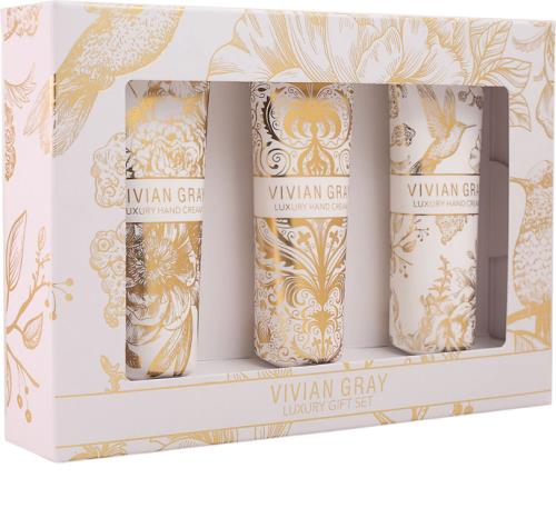 Vivian Gray Darčeková sada krémov na ruky White Velvet Set