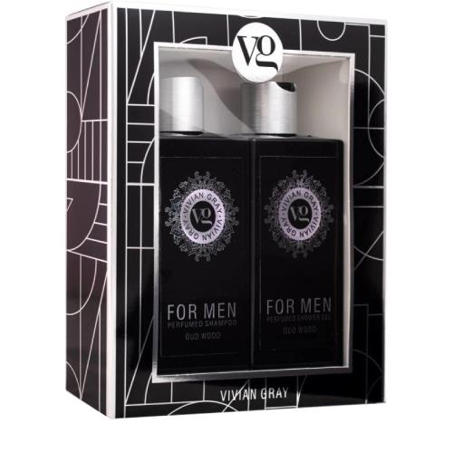 Vivian Gray Darčeková sada telovej starostlivosti For Men Oud Wood Set
