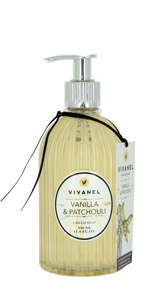 Vivian Gray Krémové tekuté mydlo na ruky Vanille & Patchouli (Cream Soap) 350 ml
