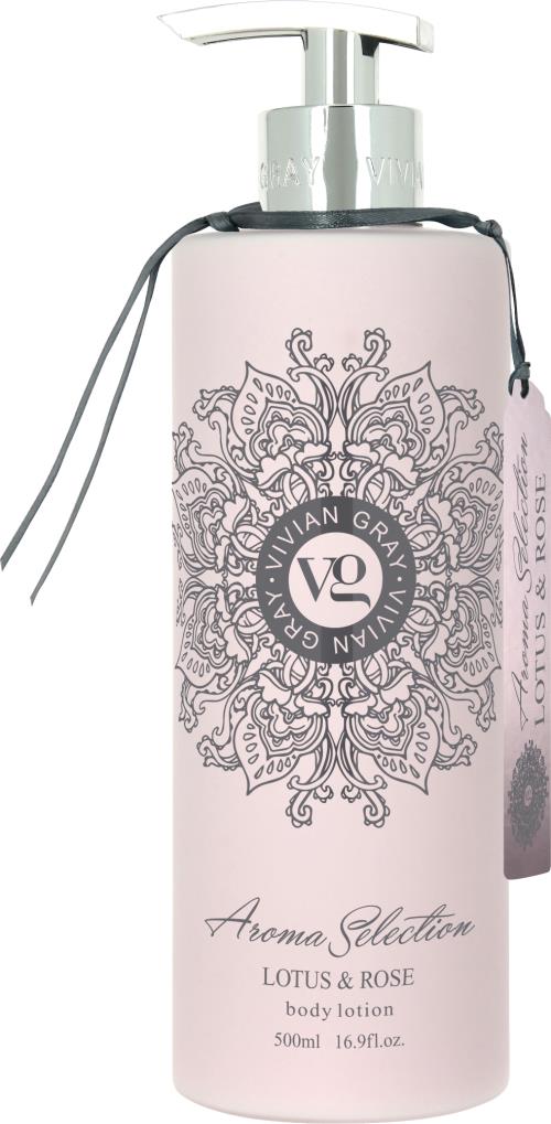 Vivian Gray Telové mlieko Aroma Selection Lotus & Rose (Body Lotion) 500 ml