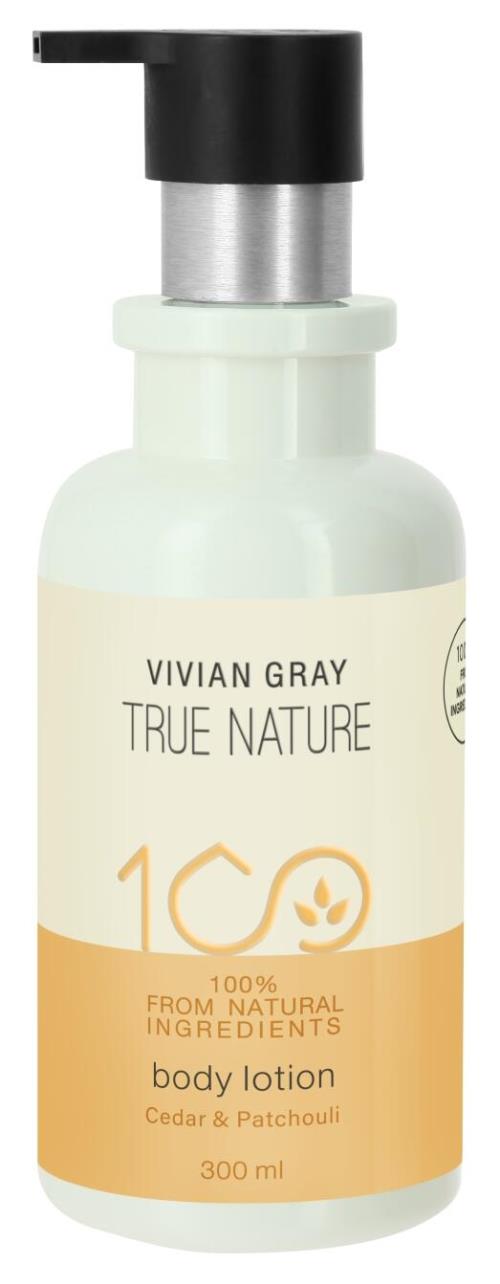 Vivian Gray Telové mlieko True Nature Cedar & Patchouli (Body Lotion) 300 ml