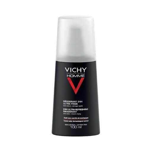 Vichy Dezodorant v spreji proti nadmernému poteniu 24 h Homme (Ultra Refreshing Deodorant) 100 ml
